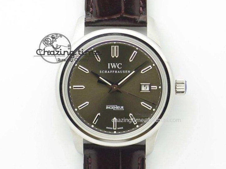 MIROTIME 0118 Pilot Chrono SS IW387809 ZF 1:1 Best Edition Silver Dial On SS Bracelet A Trendsetting 7327